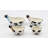 Cosmos Gifts 4 -Piece Ceramic Measuring Cup Set