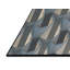 Tapis géométrique bleu / gris-560194711