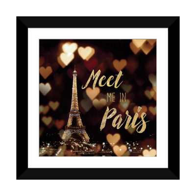 Citations à Paris, impression sur toile tendue