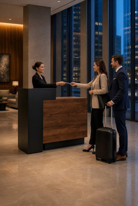 Standing Reception Desk