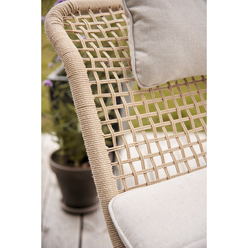 178cm Wide Outdoor Rectangle Patio Sofa with Cushions