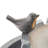 26"H 2-Tiered Birdbath Polyresin Outdoor Fountain with Birds, Pump and LED Light (KD)