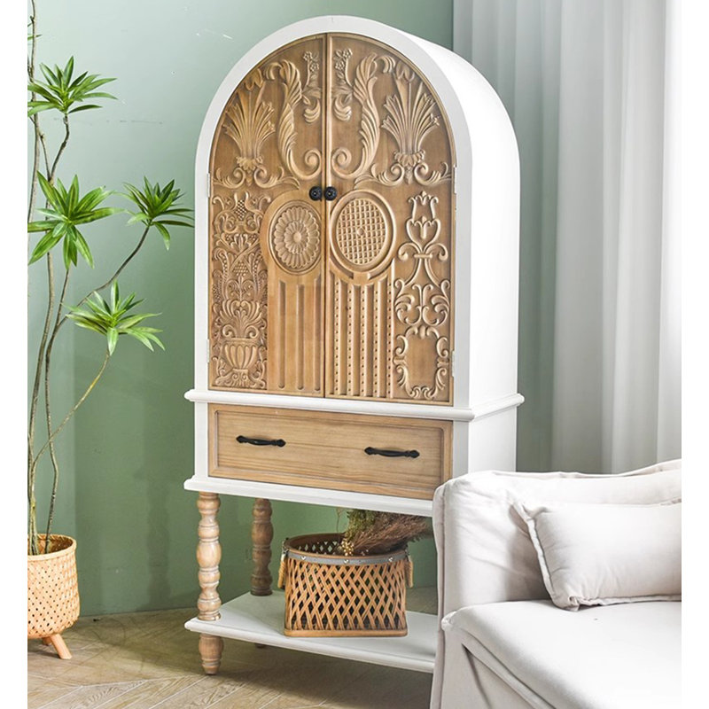 Light Luxury Large Capacity Multi-Functional Console Table