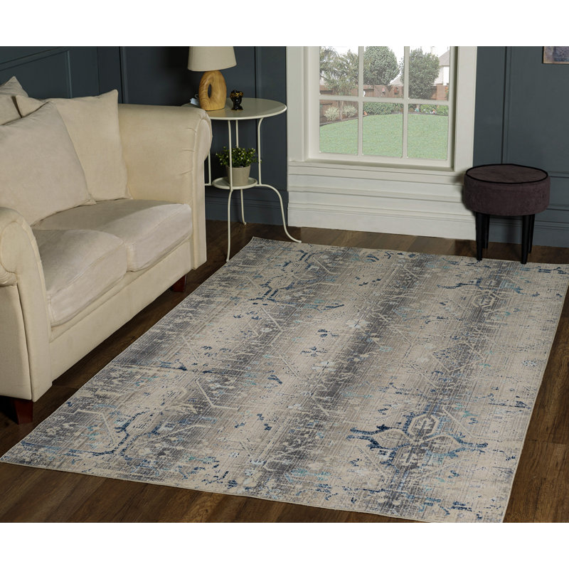 Morvant Southwestern Indoor Rug, Rectangle 9' x 12'1"