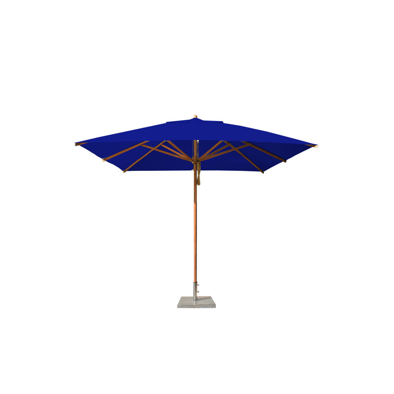 Levante Square Market Umbrella, Blue, 84" W x 84" D