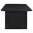 Jack 64-82 Inch Dining Table, Rectangular, Removable Extension Leaf, Black