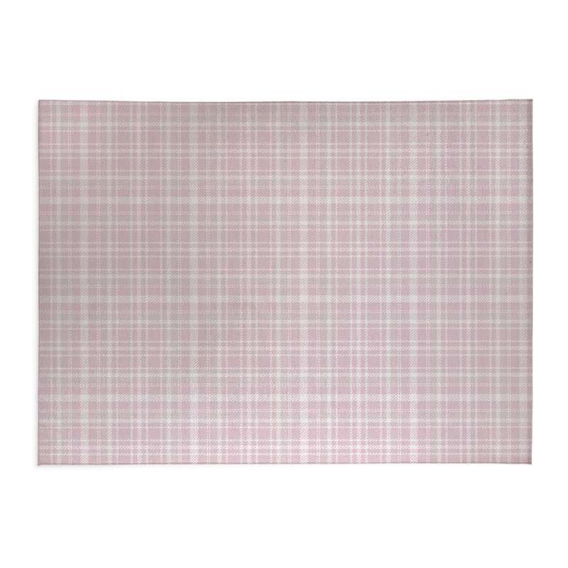 Rocky Tartan Non-Slip Outdoor Rug, Rectangle 5' x 7'