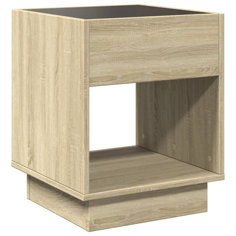 Table basse Table basse en bois d'ingénierie, Chêne sonoma