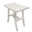 Banc de douche ou banc d'extérieur en teck curviligne Ripley-2088721575-2088721569