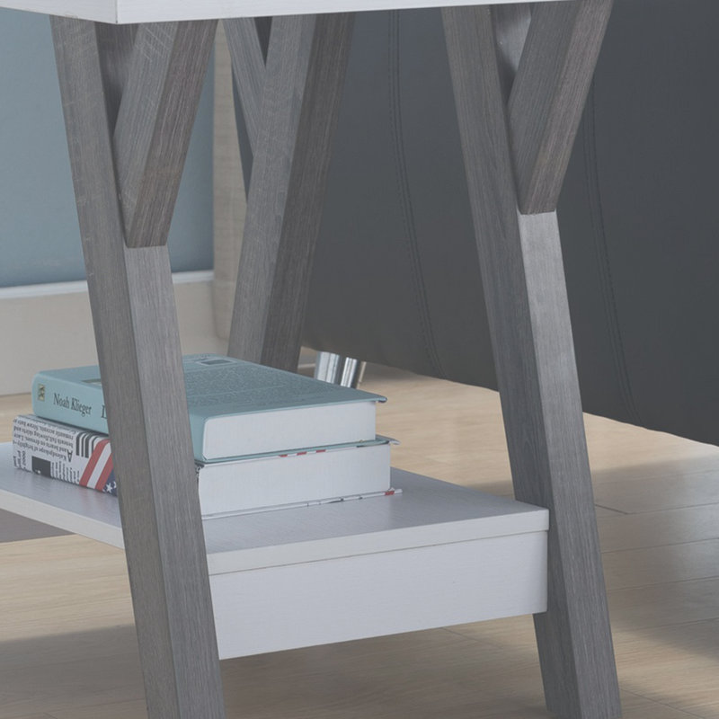 Table de bout Modern, Blanc
