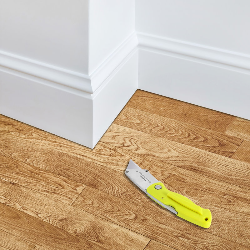 Carreaux de sol en mousse de grain de bois imperméable Sorbus, 24 tuiles, 96 pieds carrés, emboîtable, pin, Pin