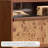 Retro tree bark pattern design TV cabinet-1402111017