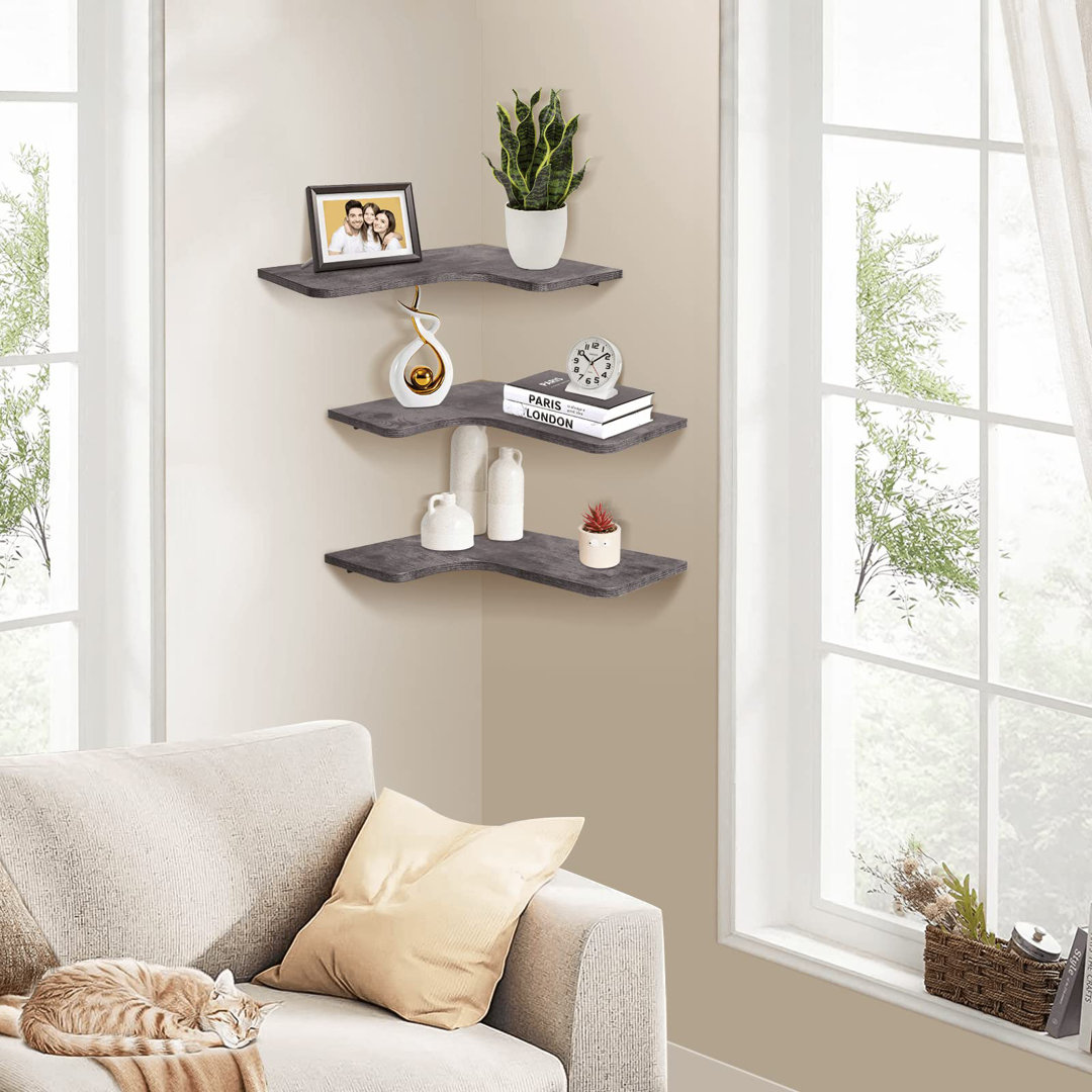 3 Piece Floating Shelf
