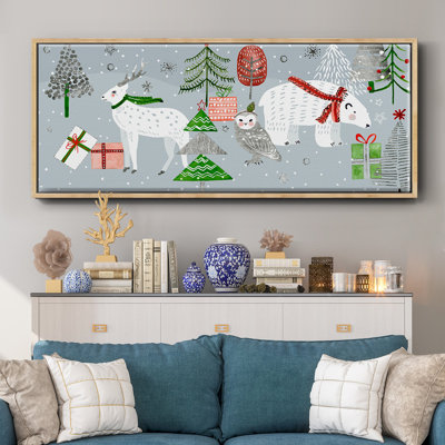 Collection Stars & Snowflakes - toile encadrée