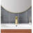 Single-handle Bathroom Faucet with Drain Assembly-53106845