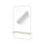 Fullilove Flat Mirror with Shelves-1735889112