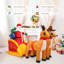Décoration de Noël de Noël gonflable imperméable pour le père Noël double 6 pi avec traîneau The Holiday Aisle®
