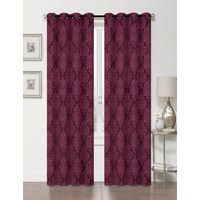 Paire de rideaux occultant Kaelyn 