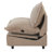 Upholstered Modern Linen Fabric Power Armless Chair-121000747