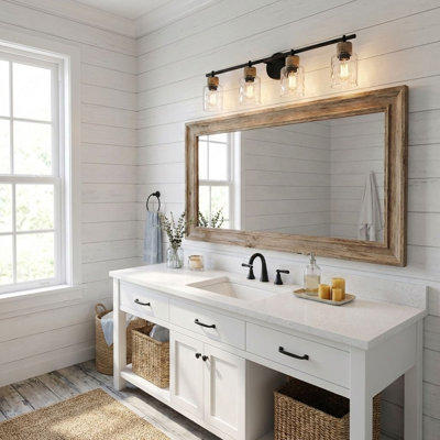 4 - Light Dimmable Vanity Light