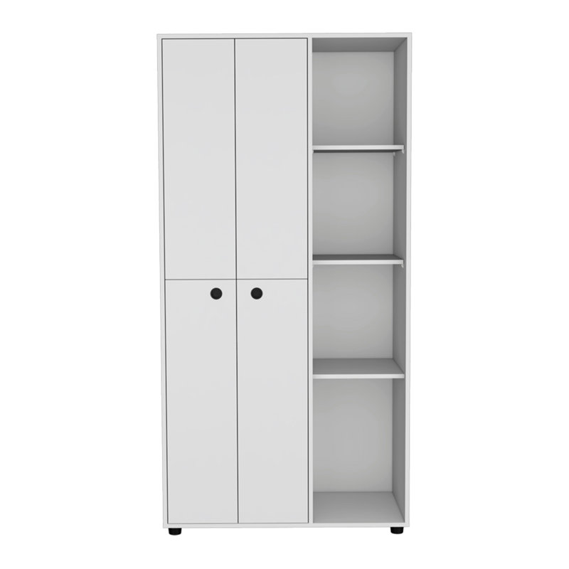 Armoire Boise, chambre à coucher, Blanc