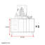 Armoire d'appoint Nordic Simple