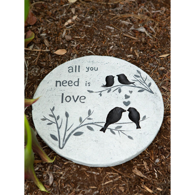 Ariyah Weather Resistant Ceramic Stepping Stone