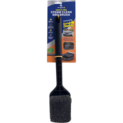 Mr BarBQ Steam Clean BBQ Brush Powered by Scrub Daddy