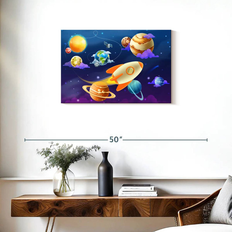 Ashelle Space Nursery, H 20 po x l 30 po