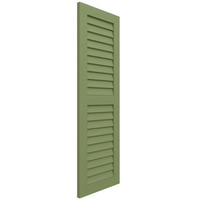 EnduraCore Composite Two Equal Louvre Shutters