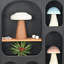 Décoration de table champignon Miakota Forest - Brun-705029172