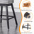 Solid wood Swivel Stool-381842952-384278136