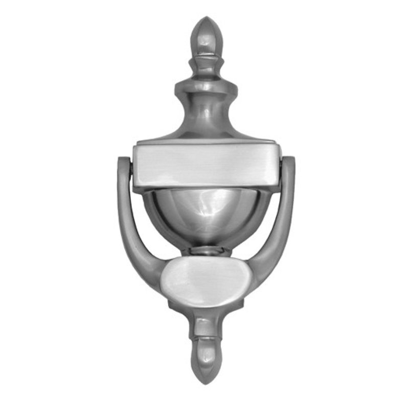 Brass Door Knocker, Satin Nickel