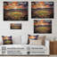 Janaki Abstract Baseball Stadium V sur impression sur bois-1530005335