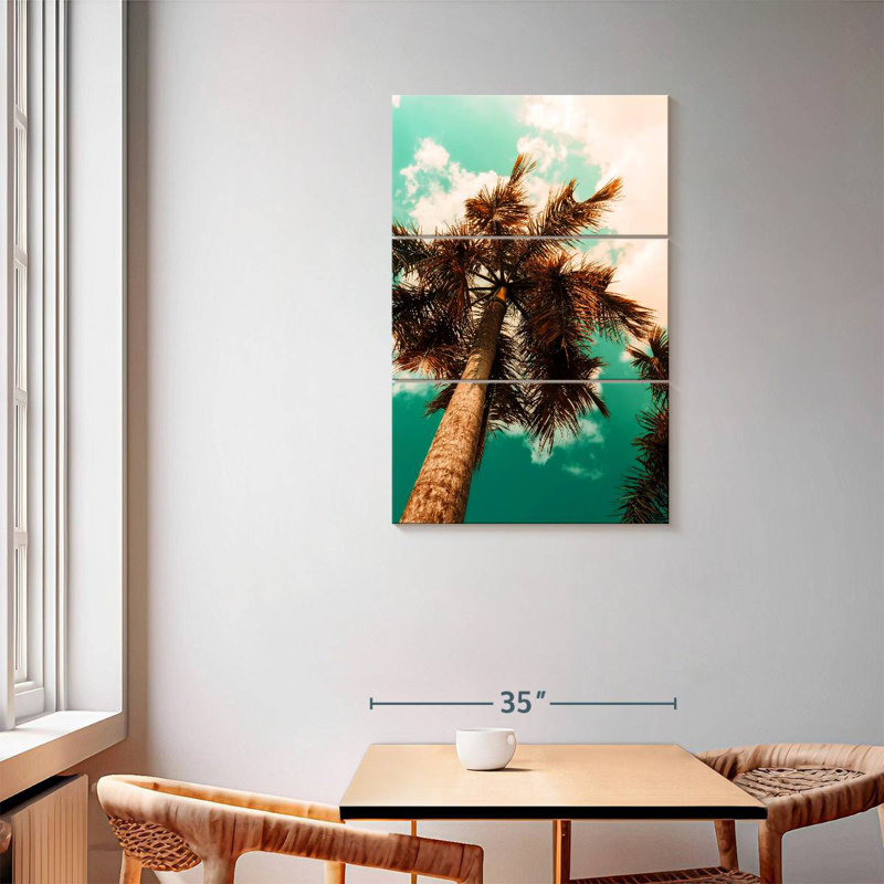 Harnek Retro Pop Palm Tree, 57" H x 36" W