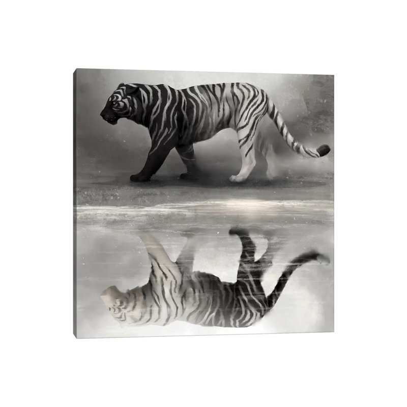 When They Meet by Jade Merien - Wrapped Canvas Gallery-Wrapped Canvas Giclée, 93.98 cm H x 93.98 cm W x 1.91 cm D