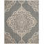 Tapis géométrique en laine / beige touffeté à la main Brennan-50940181