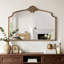 Miroir mural arqué en métal de style baroque-2056366264-2056366266