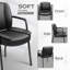 Ensemble de 2 chaises pour bureau avec chaise pour invités