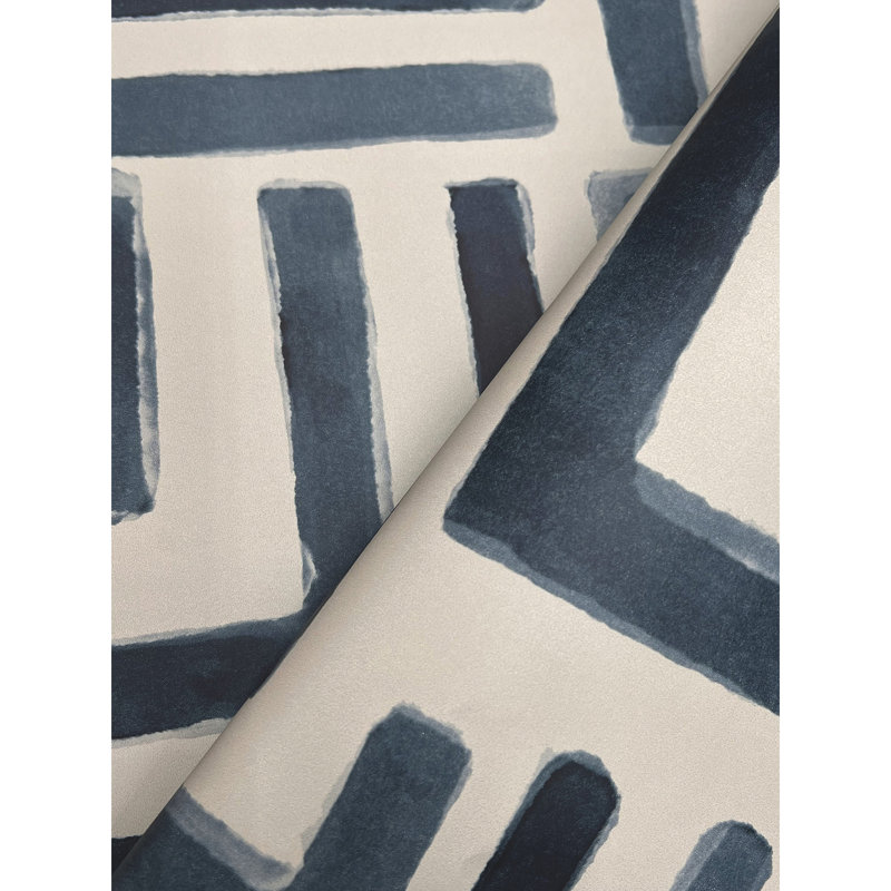 Abstract Wallpaper Roll, Blue