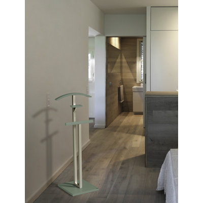 Solid Wood Freestanding Valet Stand