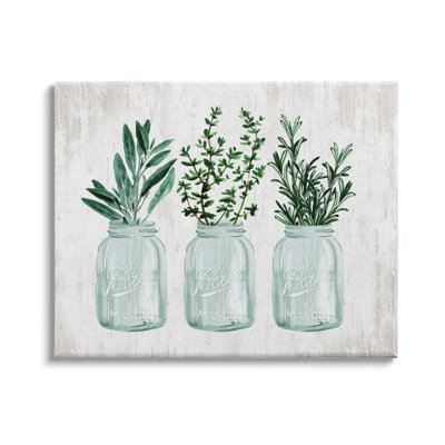 Bocaux en verre Kitchen Herb Trio Garden Spices