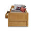 Lit simple en bois massif à 2 tiroirs Aditya-1314806844
