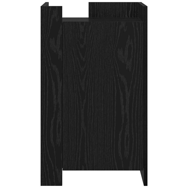 45cm Sideboard, Black Oak