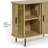 Aria 2-Door Accent Cabinet with Slatted Tambour Doors-157005323