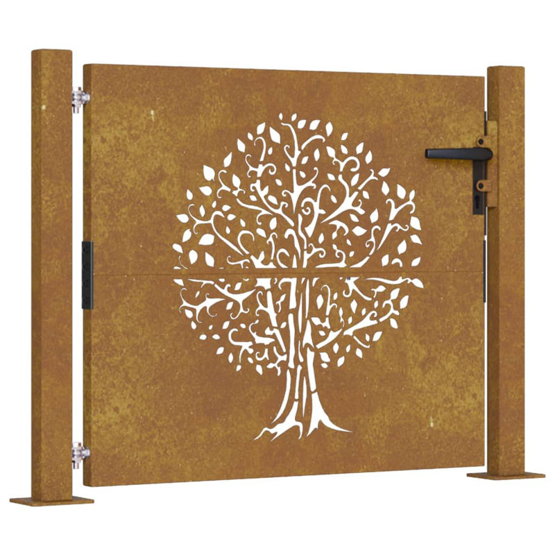 Quasqueton Gate Fencing, Brown, 80" H x 105" W x 1.6" D