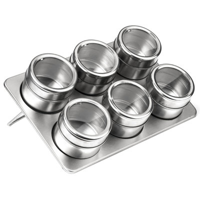 Freestanding Stainless Steel Spice Rack