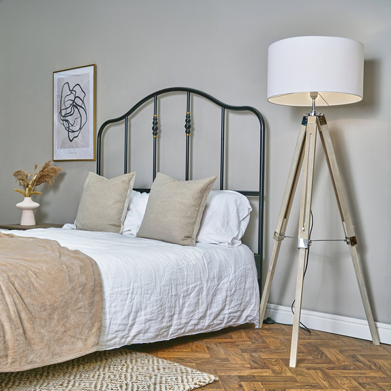 Wemple 143cm Tripod Floor Lamp, White