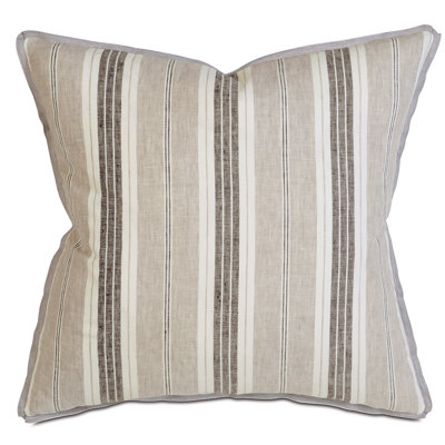 Aaron Linen Square Pillow Cover & Insert