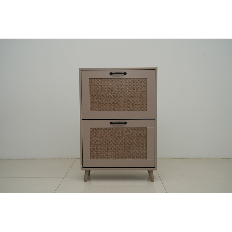 2-Tier Shoe Rack For Entryway - Stable And Spacious Shoe Storage Organizer
